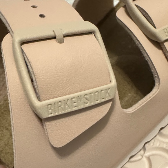 NWOB BIRKENSTOCK Women's Arizona Soft footbed Sandals - Light Pink / beige 39 - Picture 8 of 9